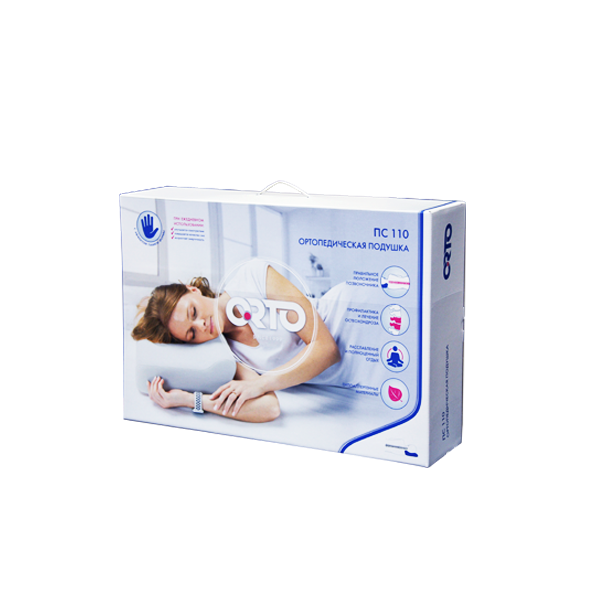Ортопедическая подушка ORTO ПС-110 Memory Foam 9*13