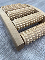Массажер МА 4115 для ног "Счеты" (одна секция) ролик с шипами