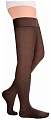 ID-300TW Чулки 1кл. (закр носок) (Размер: XL LONG Цвет: Коричневый)
