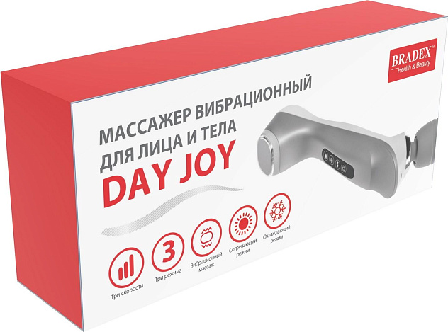 Массажер вибрационный для лица и тела Bradex Day Joy